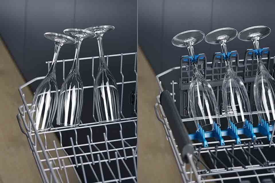 Spotless glassware