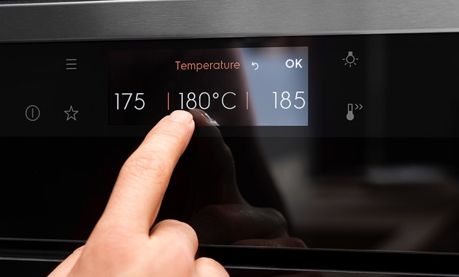 Dials or touch control
