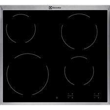 60cm built-in ceramic hob with 4 burners 6500W