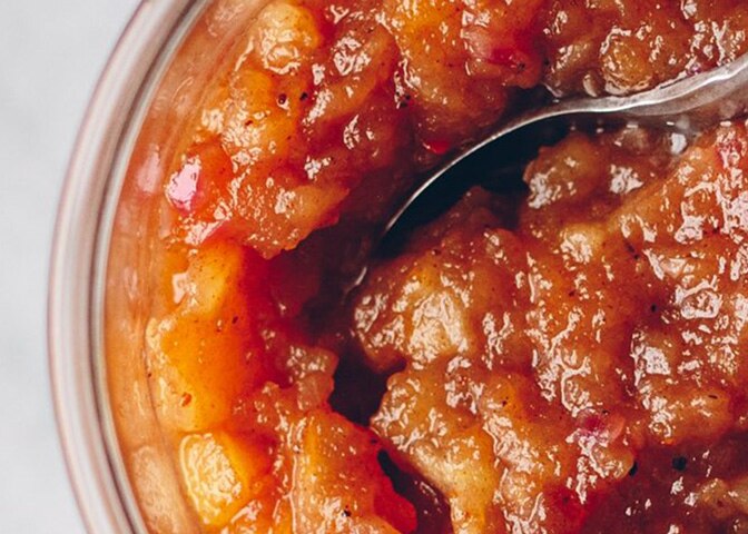 Apple chutney