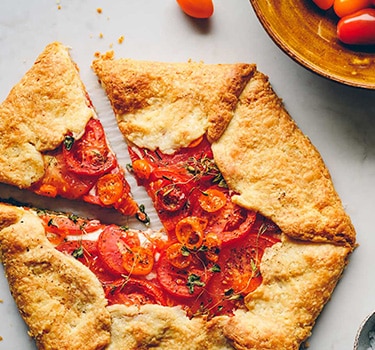 Heirloom Tomato & Ricotta Galette