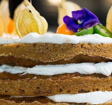 Scrumptious carrot cake