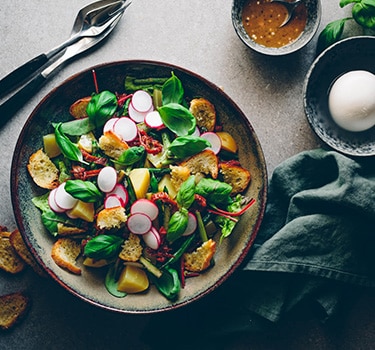 Spring Panzanella
