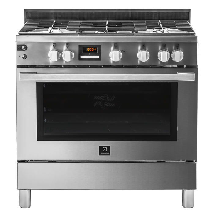90cm UltimateTaste 700 freestanding cooker with gas hob and 127L gas oven