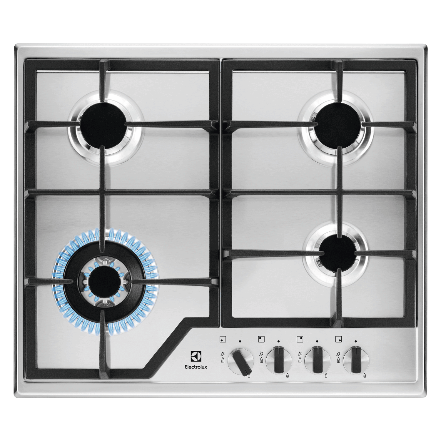 ELECTROLUX PLAQUE DE CUISSON ENCASTRABLE A GAZ - 5FEUX - KGS9536X