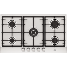 موقد غاز مدمج مقاس 90 سم من نوع UltimateTaste 300 مزود بخمس مناطق للطهي