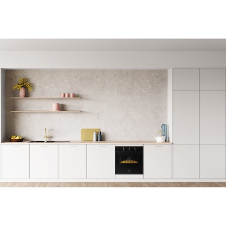 Electrolux Electrolux KOH2H00BK 60cm UltimateTaste 300 built-in single oven with 65L capacity - KOH2H00BK - Oven