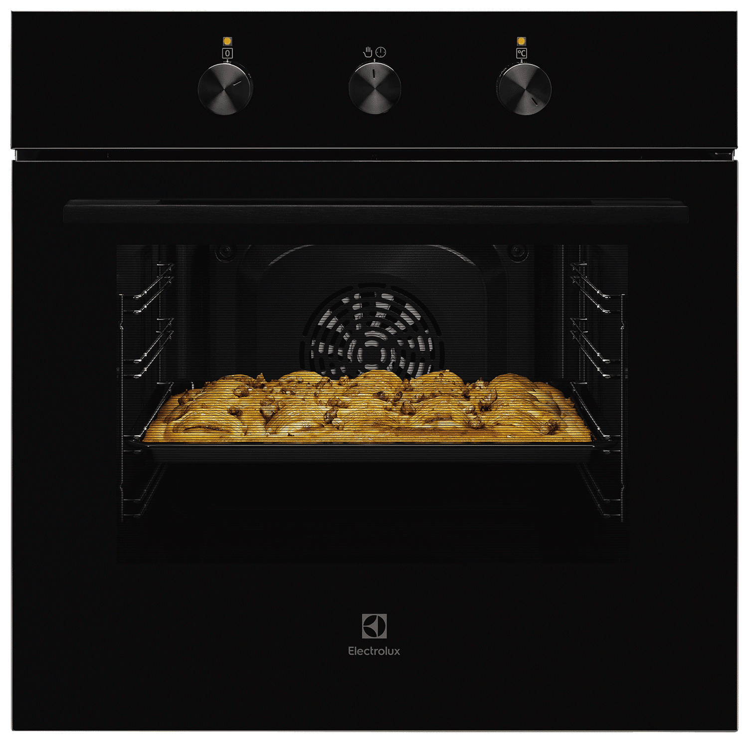 60cm UltimateTaste 300 builtin single oven with 65L capacity KOH2H00BK