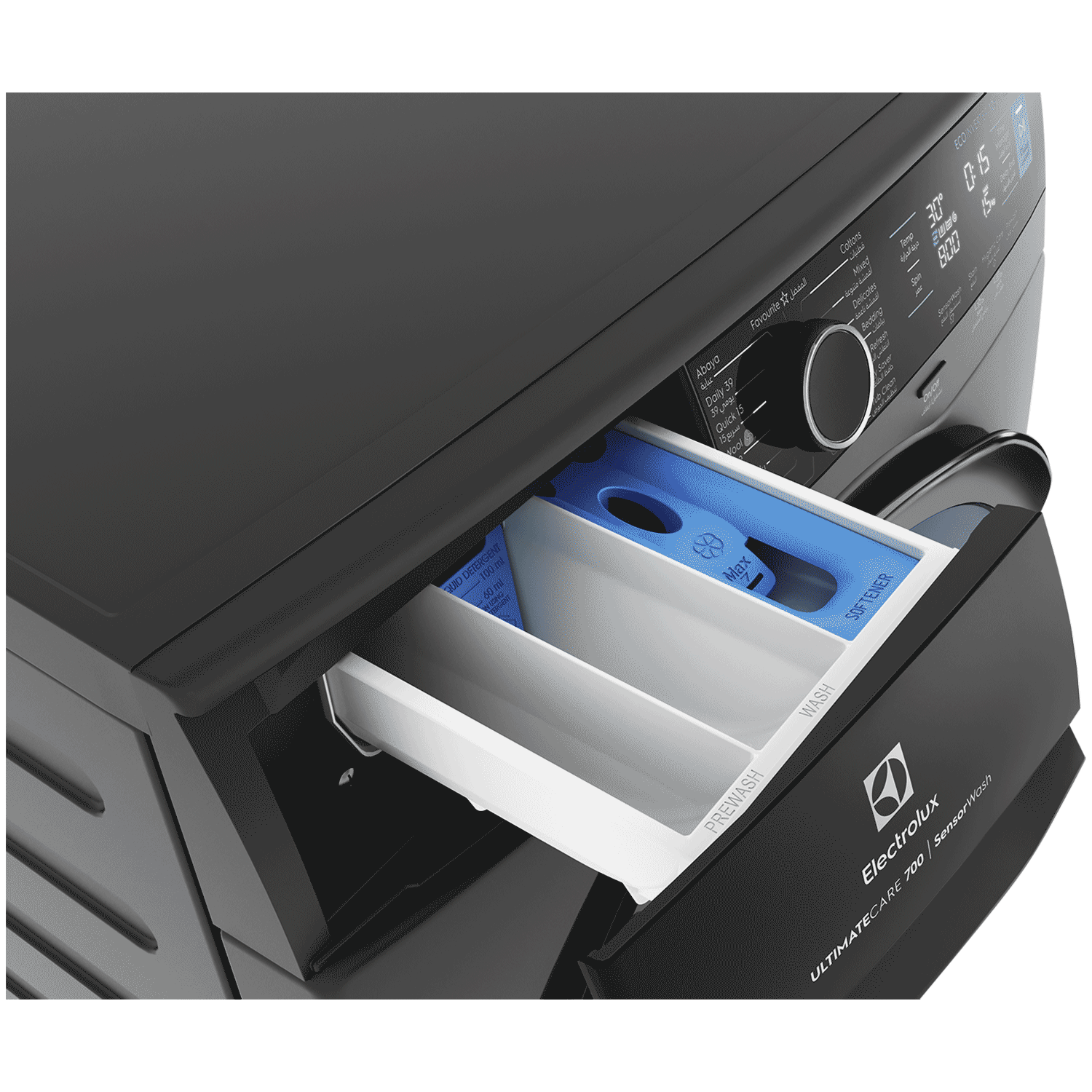 10kg front load washing machine EWF1042R7SB 1400 rpm Electrolux Arabia