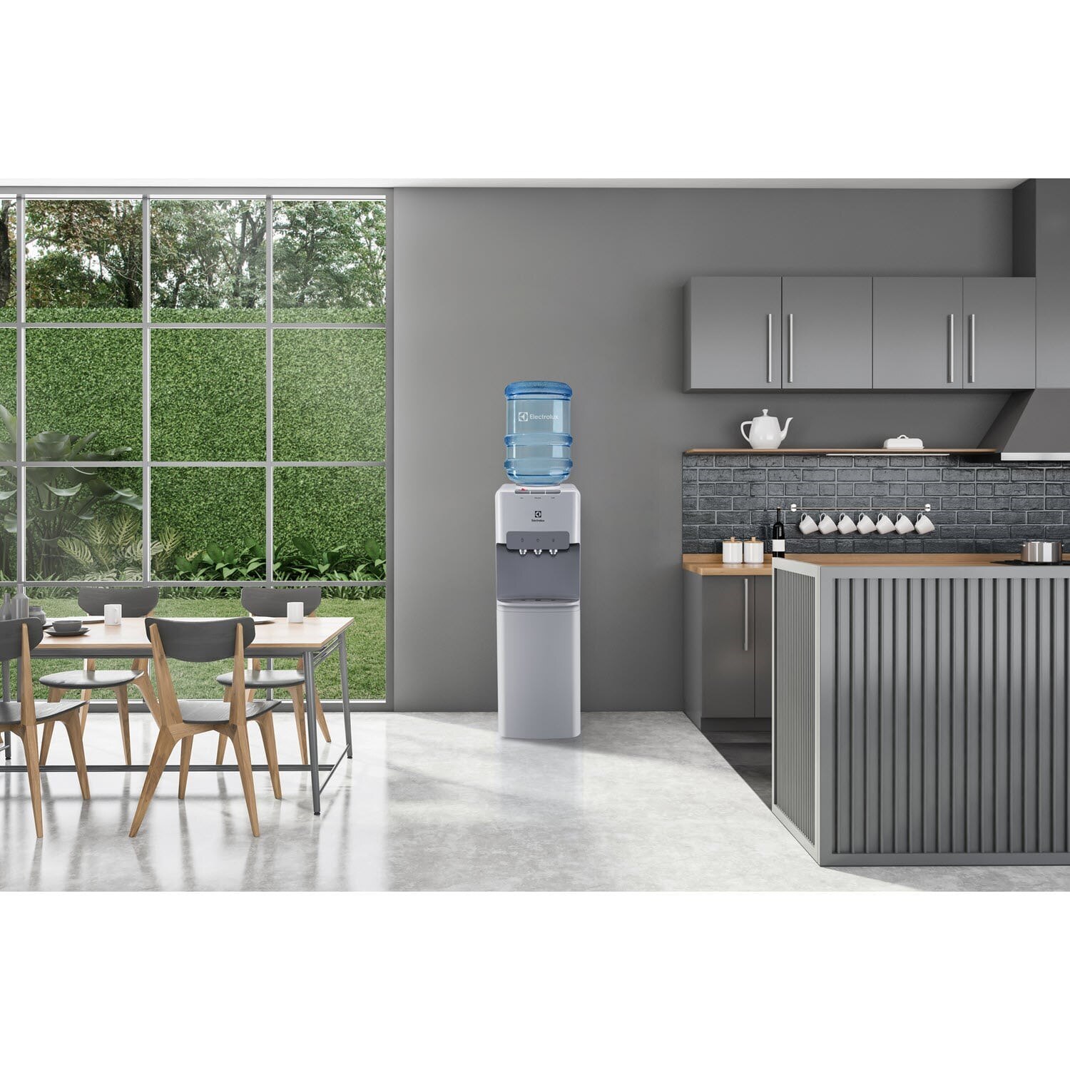 Top loading water dispenser with EQACF1SXSG Electrolux Arabia