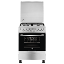 60cm 4-burner range cooker with gas hob and XXL fan gas oven