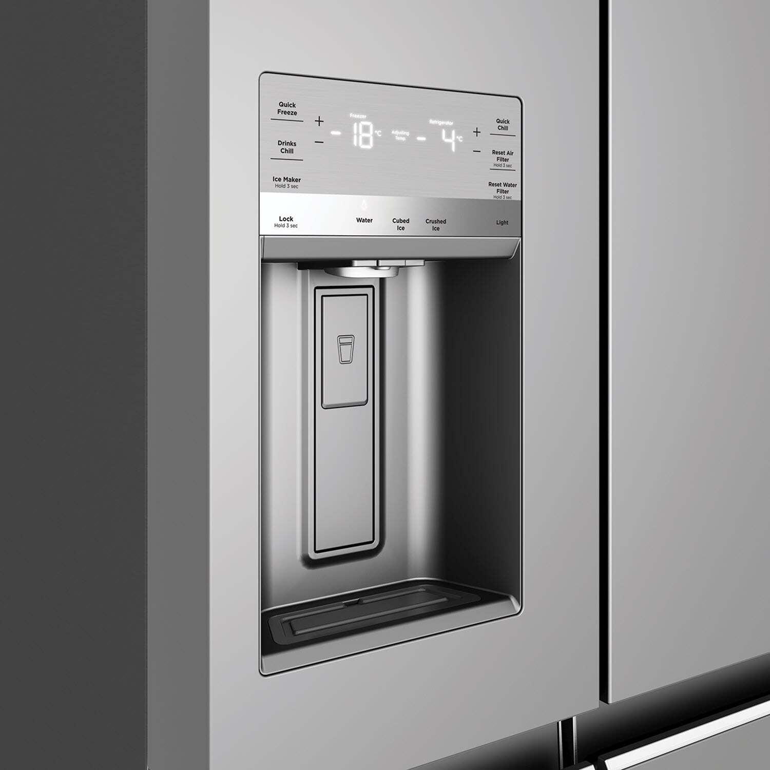 609L UltimateTaste 900 french door refrigerator EQE6879SA Electrolux Arabia