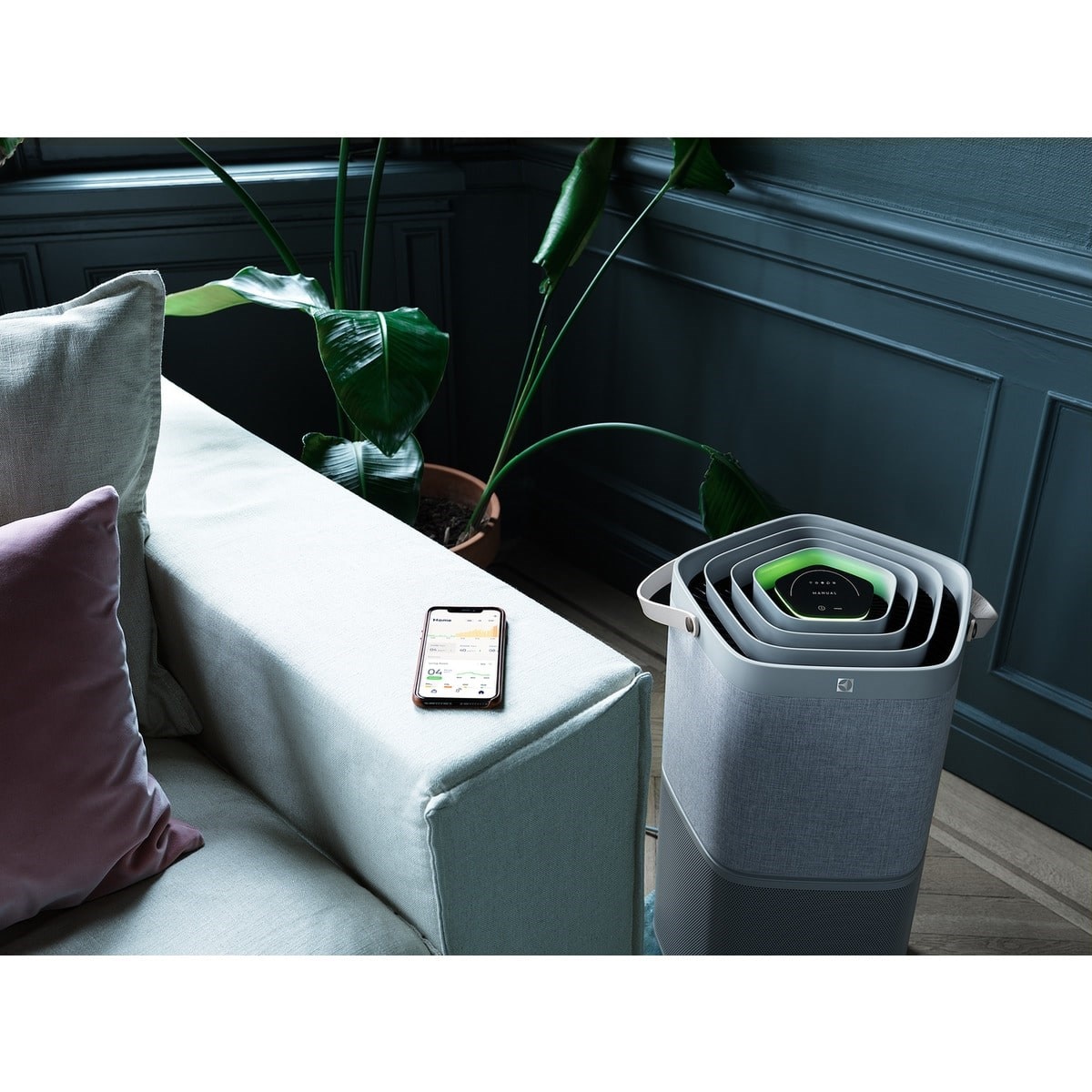 HEPA filter air purifier Pure A9 PA91406GY Electrolux Arabia