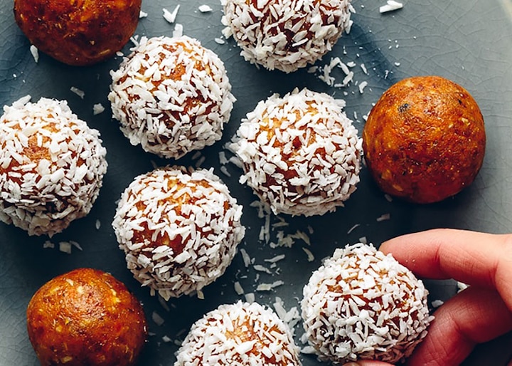 Carrot Cake Bliss Balls