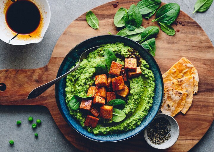 Green Hummus Bowl
