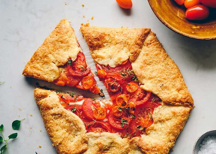 Heirloom Tomato & Ricotta Galette