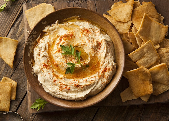 Hummus and Pita Bread