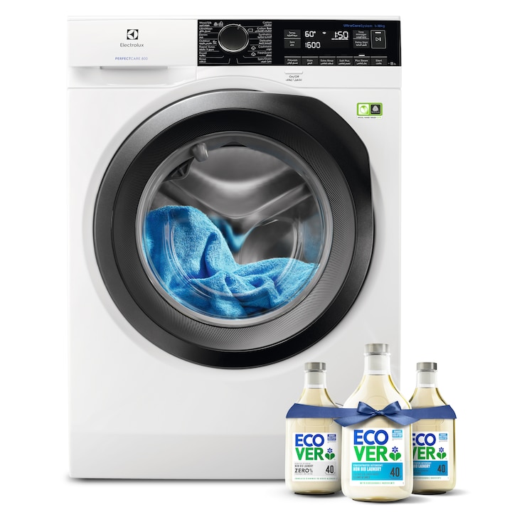 10kg PerfectCare 800 front load washing machine 1600 rpm
