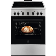 60cm UltimateTaste 500 freestanding cooker with ceramic hob and 58L electric oven