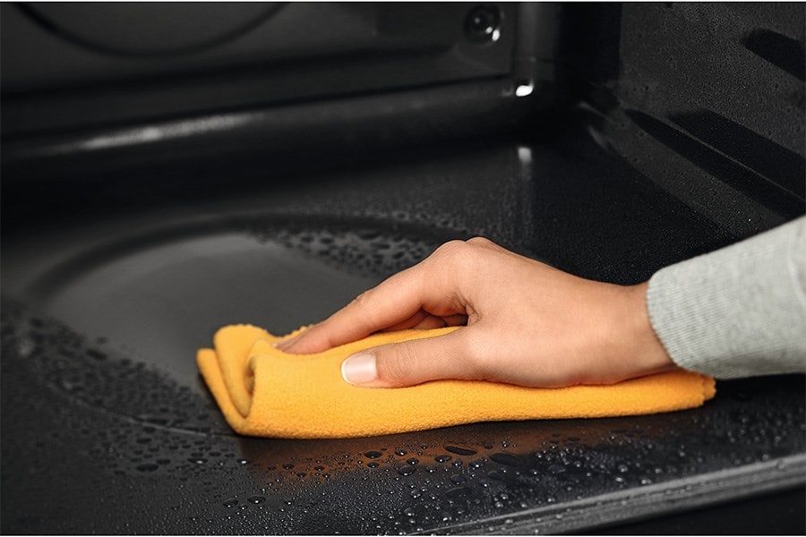Easy clean interior
